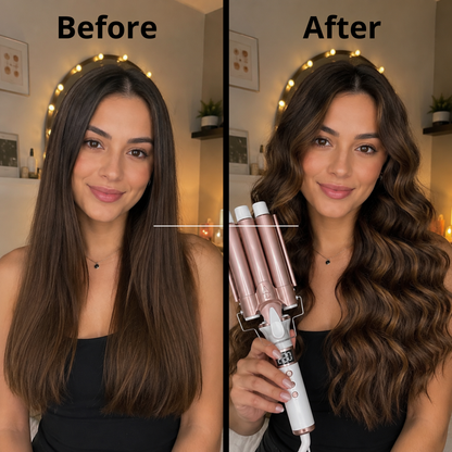 3 Barrel Waves Curling Iron