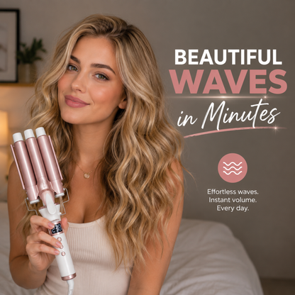 3 Barrel Waves Curling Iron