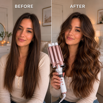 3 Barrel Waves Curling Iron